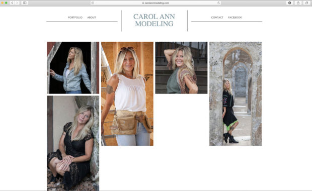 Carol Ann Modeling website